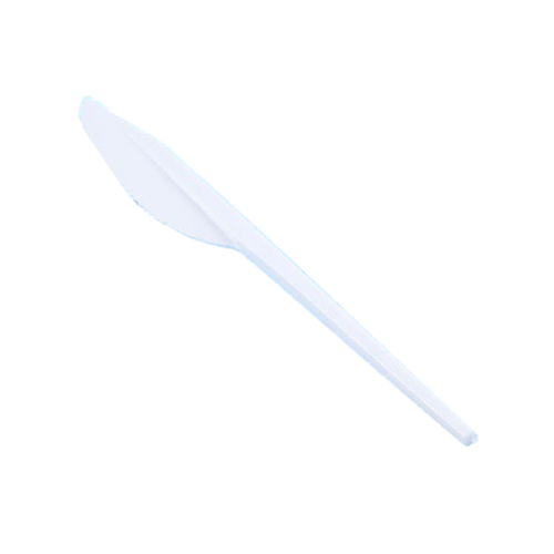 7" PP KNIFE WHITE (2000pcs)